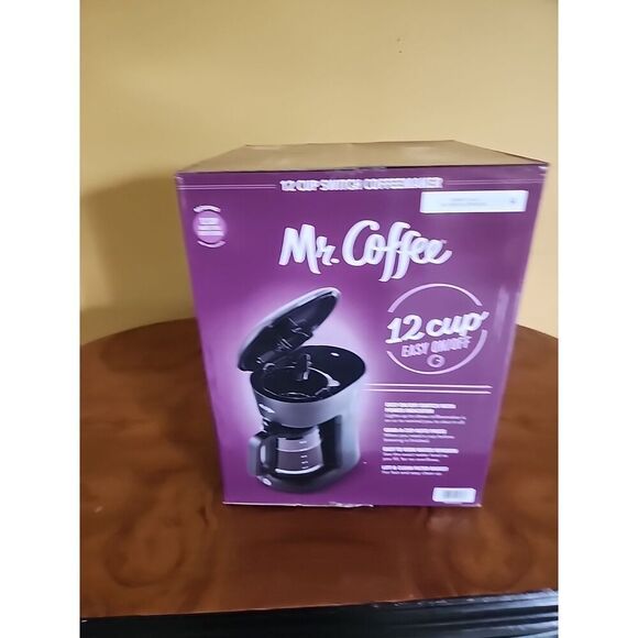 Mr. Coffee 12 Cup Switch Coffee Maker - Black - Picture 2 of 4